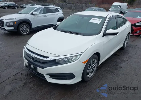 2018 Honda Civic Lx из США, поврежденный, VIN 19XFC2F52JE209331